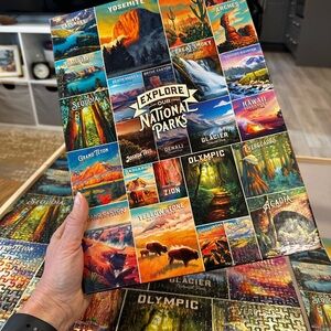 Explore America National Parks Puzzle